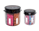 Monster & Monster Jr Supplement Medication Pill 분배기 2 레이블, 추가 대형 및 작은 Pill 컨테이너 병 거의 모든 보충을 처리, 쉽게 Dispense (Monster & Monster Jr.)