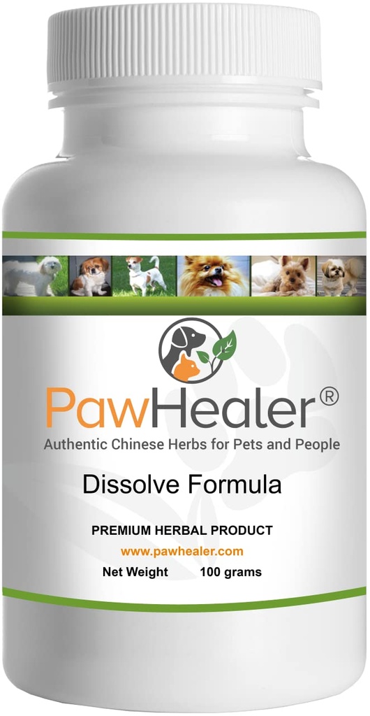 PawHealer®는 초본 공식 - 100개 그램 분말을 녹입니다 - 개 & 애완 동물에 있는 지방 덩어리 & 덩어리를 위한 Remedy ...
