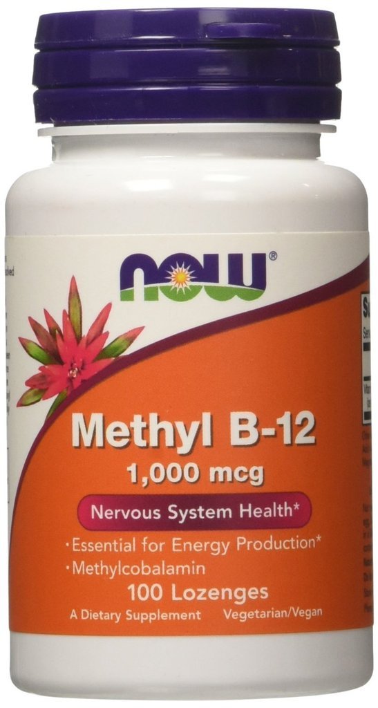 메틸 B-12, 1000mcg, 지금 음식에 의하여 100개 LOZ (2의 포장)