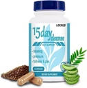 15 일 Cleanse 캡슐,콜론 Cleanse Detox 및 여자 & 남자를위한 Gut 건강,세나와 함께, Cascara Sagrada & Psyllium Husk,30 캡슐