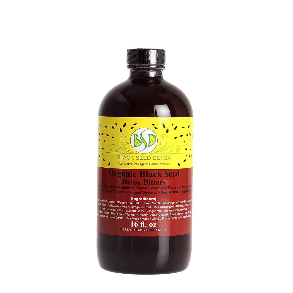 BSD Blackseed & Bitters Detox (30 허브/Bitters) (16 oz.)