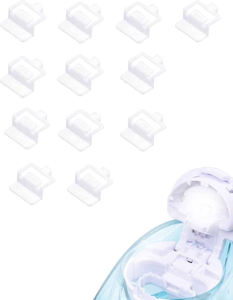 12 PCS 실리콘 포드는 Navage Nasal 배려, 쉬운 가동 (백색)를 위한 소금을 보충합니다