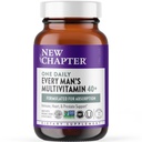 새로운 장 남자의 Multivitamin 40 Plus 에너지, 심장, 전립선 + 난소와 면역 지원 - 모든 사람의 하나 매일 40 +, 유기 야채 및 허브로 만든, 비 GMO - 72 ct