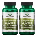 Swanson Full Spectrum Boswellia & Curcumin 천연 웰니스 포뮬러 - (60 캡슐) (2 팩)
