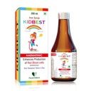 HealthBest Liquid Iron Syrup for Kids – Folic Acid와 아연으로 트리플 액션 – Boost Hemoglobin, Appetite 및 Immunity – 금속 맛 없음 – 200ml 액체 보충, 안전 및 효과적인