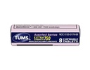 Tums 여분 힘 750 칼슘 보충교재 칼슘 부유한 구색된 향미료를 가진 Antacid - 8개의 Chewable 정제의 24의 소형 크기 목록 각 목록 (192 Chewable 정제 합계)