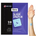 성인을위한 Klova ZSleep 패치 | 멜라토닌, Ashwagandha, Valerian, GABA 및 L-Theanine과의 자연 수면 보조 | 가을 Asleep Faster, Stay Asleep Longer & Wake Up 새로 고침 | 28 Sleep Patch