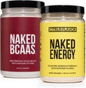 NAKED Vegan 에너지와 성과 뭉치 감귤류 에너지 BCAAS 아미노산 분말