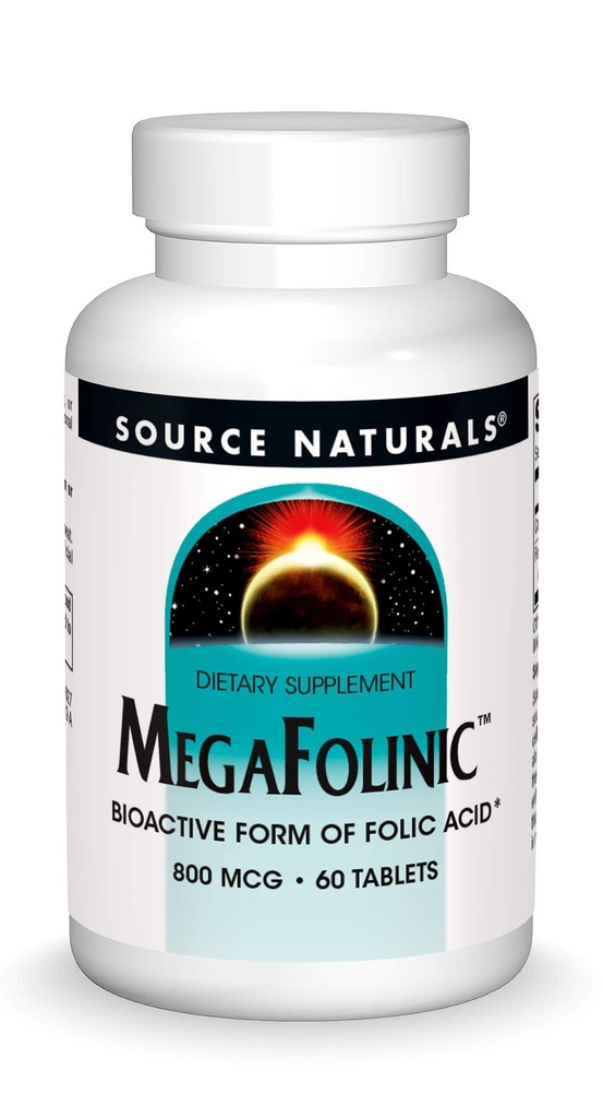소스 자연 MegaFolinic 800mcg - 60 정제