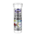 NOW 식품 스포츠 영양, Effervescent Effer-Hydrate, Electrolyte 보충교재, Recovery*, 혼합 베리, 10 정제