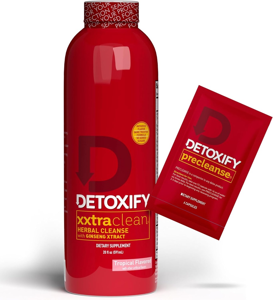 Detoxify Xxtra Clean 및 Pre Cleanse 번들