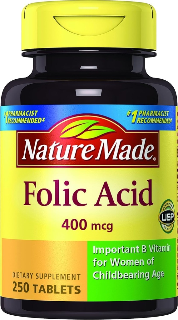 성격은 Folic 산, 250 ct를 만들었습니다