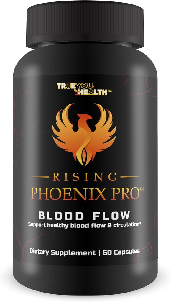 Rising Phoenix Pro Blood Flow - L-Arginine Blood Circulation Supplement - 건강한 순환을위한 최고의 순환 보충교재 프로 상승 Phoenix Male Pill - 우리의 최고의 혈액 흐름 보충