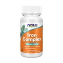 NOW Foods, Iron Complex, Non-Constipating*, Essential Mineral, 100 정제