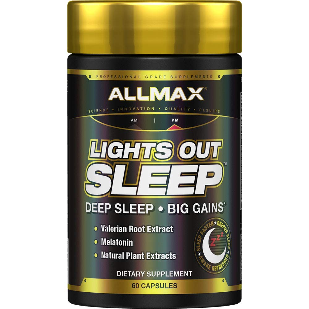 ALLMAX 영양은 잠, 60의 캡슐을 점화합니다