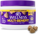 Wellness Peanut Butter & Apple 맛있은 연약한 Chews 다 균형은 개, 45 조사를 위해 보충합니다