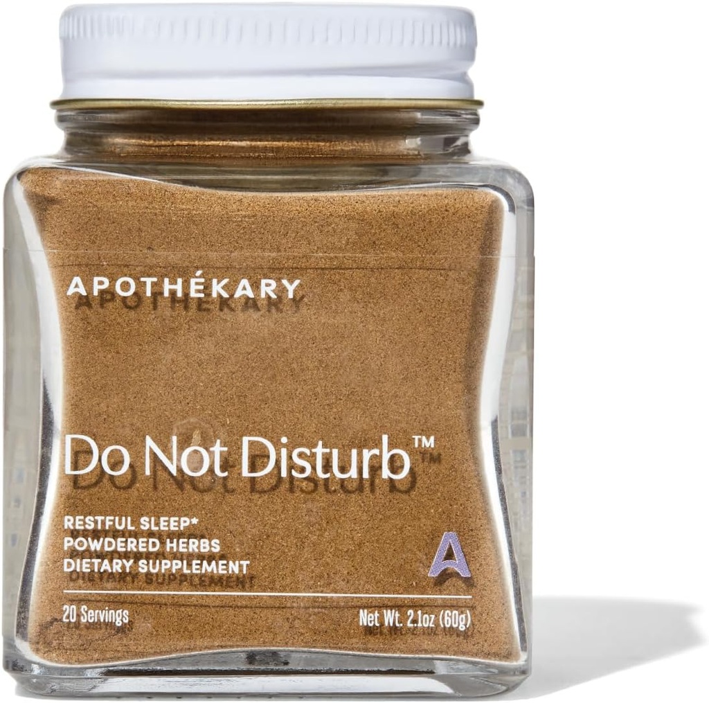 Apothékary는 잠 지원, 초본 분말, 설탕 자유로운, 글루텐 자유로운, Vegan, 식물 기초를 두었습니다