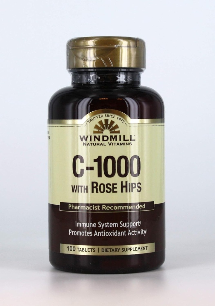 비타민 C TABS 1000MG R/H WMILL 크기: 100
