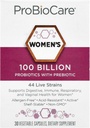 ProBioCareProbiotic for Women 100 억 CFUs, 소화, 면역 및 Gut Health는 건강한 미생물 균형 및 영양 흡수 (30 식물성 캡슐)을 촉진