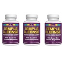 7 조명 사원 Cleanse|3-Pack Special, Magnesium, Oxygen-Based Colon Cleanse Detox, 가스 또는 블로팅, 바디 데톡스 및 여성 및 남성용 클렌징