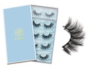 DYSILK Lashes False 속눈썹 - 눈 속눈썹 5 쌍 6D Lashes Pack Fluffy Lashes Fake Eye Lashes Natural Look Wispy Eyelashes Strip Lash Faux False 속눈썹 연장 키트 | 001-15mm