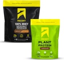 Ascent Whey + Plant Protein Powder - 초콜릿 땅콩 버터 4 파운드 & 초콜릿 18 서빙