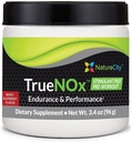 NatureCity True-NOx Nitric Oxide Supplements for Men and Women - Pre-Workout Booster Powder ft. Nitrosogine L-Arginine, Peak ATP, & Beetroot Juice Nitric Oxide Powder - 글루텐 무료, 케토, Non GMO