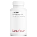 Supersmart - VeinoMax (Advanced Complex) - Diosmin, Hesperidin, Horse Chestnut, Vitexin - Veins Supplement | 비 GMO 및 글루텐 무료 - 180 채식 캡슐
