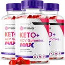 Montty (3 팩) 프리미어 Keto MAX Gummies - PremierKeto ACV Gummies, 프리미어 ACV Keto MAX Gummies, 프리미어 애플 Cider Vinegar Keto MAX Gummys, 90 일 동안 180 구미