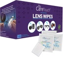 Eyeglasses- 100개 조사를 위한 배려 접촉 렌즈 닦음 개별적으로 감싸인 Pre- Moistened 닦음, 5개 x 6 인치 사진기 렌즈, 색안경 및 유리 세탁기술자,- 광학적인 장치의 청소를 위한 Gentle 그리고 Portable