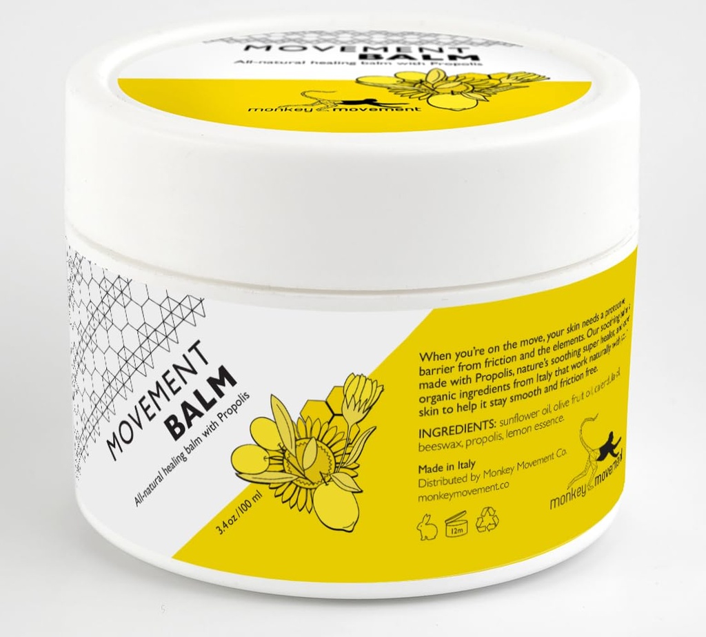 Anti-Chafe Skin Healing Cream: Propolis를 가진 모든 자연적인 Chafing Balm - 자극되는 피부를 위해 저항하는 땀