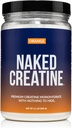 NAKED 순수한 Micronized 오렌지 크레아틴 Monohydrate - 36 서빙 - 500 그램, 1.1Lb 대량, Vegan, 비 GMO, 글루텐 무료, Soy 무료. 보조 강도 이득, 첨가물 없음