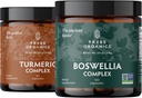 TRIBE ORGANICS 탄력 듀오 - 심황 Curcumin C3 Complex + Boswellin Super + Ginger + Bioperine