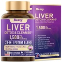 28-in-1 Liver Cleanse Detox & Repair - 우유 이틀, 댄 델리온 뿌리, Artichoke Extract 및 20 + 초본 Liver 지원 보충제와 1500mg Liver 건강 지원 - 미국 - 60 캡슐