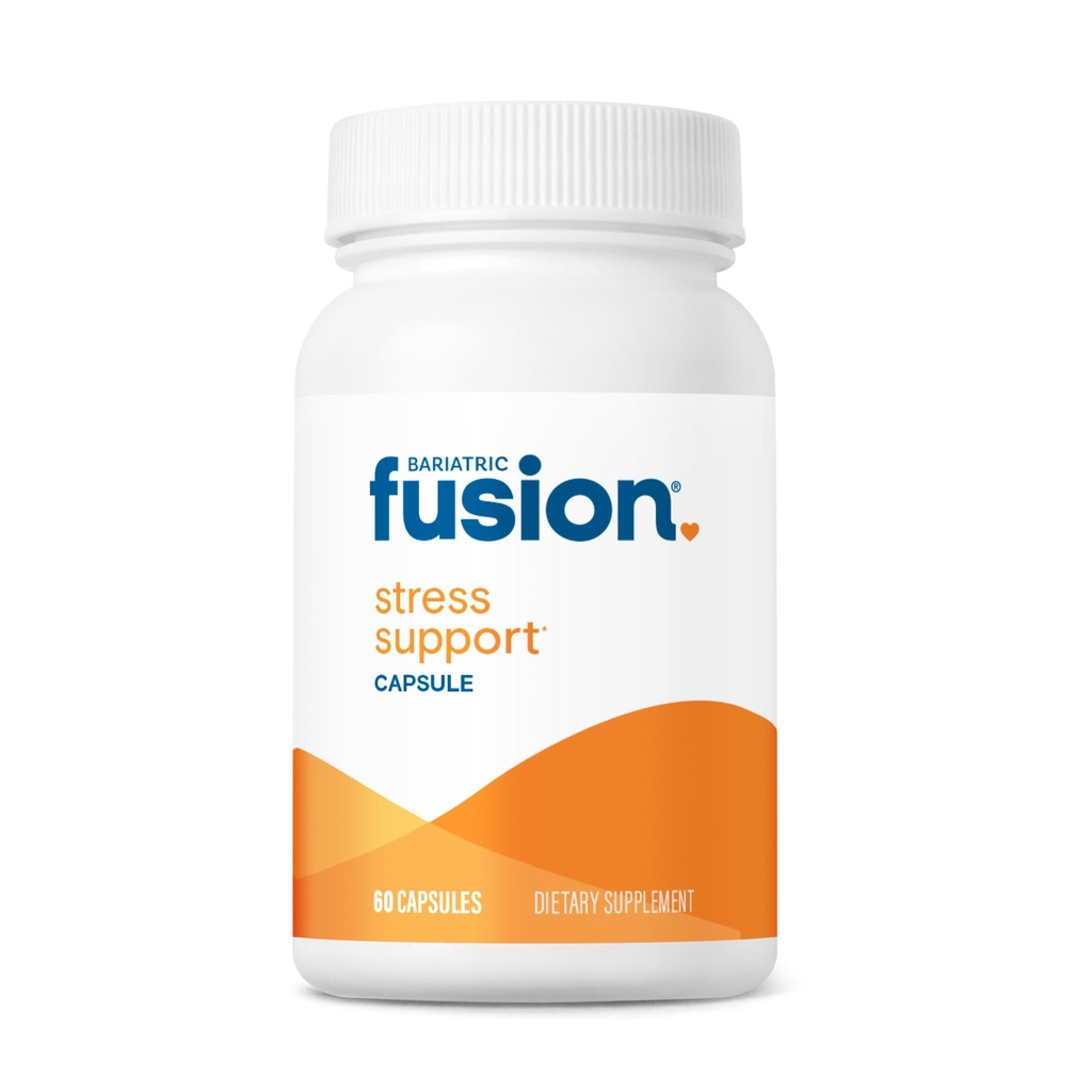 Bariatric Fusion Stress Support* | 마그네슘과 Ashwagandha의 채식주의자 보충 | 여성과 남성용 매일 비타민 | 글루텐, 유제품 및 소이 무료 | Non-GMO | 60 캡슐
