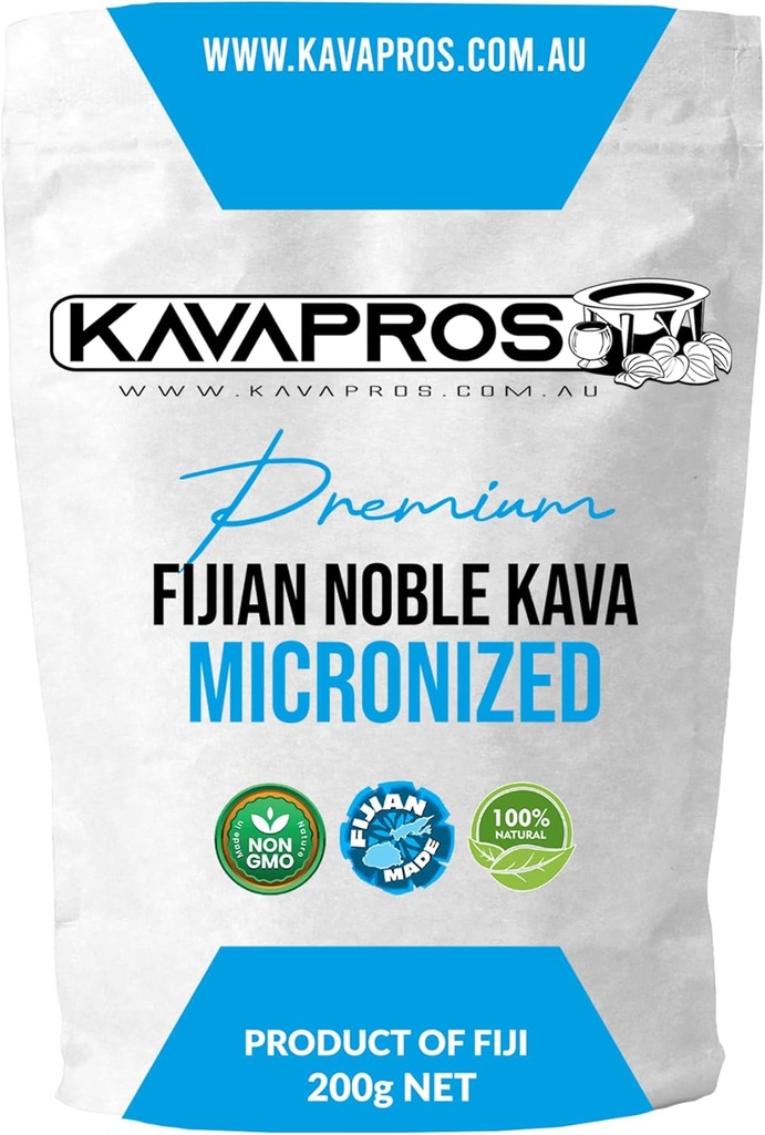 우수한 Micronized Kava 순수한 유기 피지 Kava 분말 6yr 오래된 뿌리에서 만드는