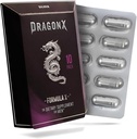 DRAGONX는 체력, 힘, 에너지, 내구시간 및 드라이브를 위한 남성 보충교재입니다. 빠른 행동, 긴 지속 공식 | 10 캡슐