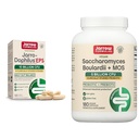 Jarrow Formulas Jarro-Dophilus EPS Probiotics 10 억 CFU Saccharomyces Boulardii Probiotics + MOS 5 억 CFU Probiotic 효모