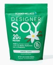 Biotin, Hyaluronic Acid 및 Prebiotics, Vegan, 0 Sugar, Non-GMO, Angel Cake Vanilla, 1.87 lb를 가진 디자이너 웰니스, Soy Isolate 단백질 분말