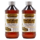 Aceite De Higado De Bacalao 8 Oz. 옥수수 속 기름 2 팩