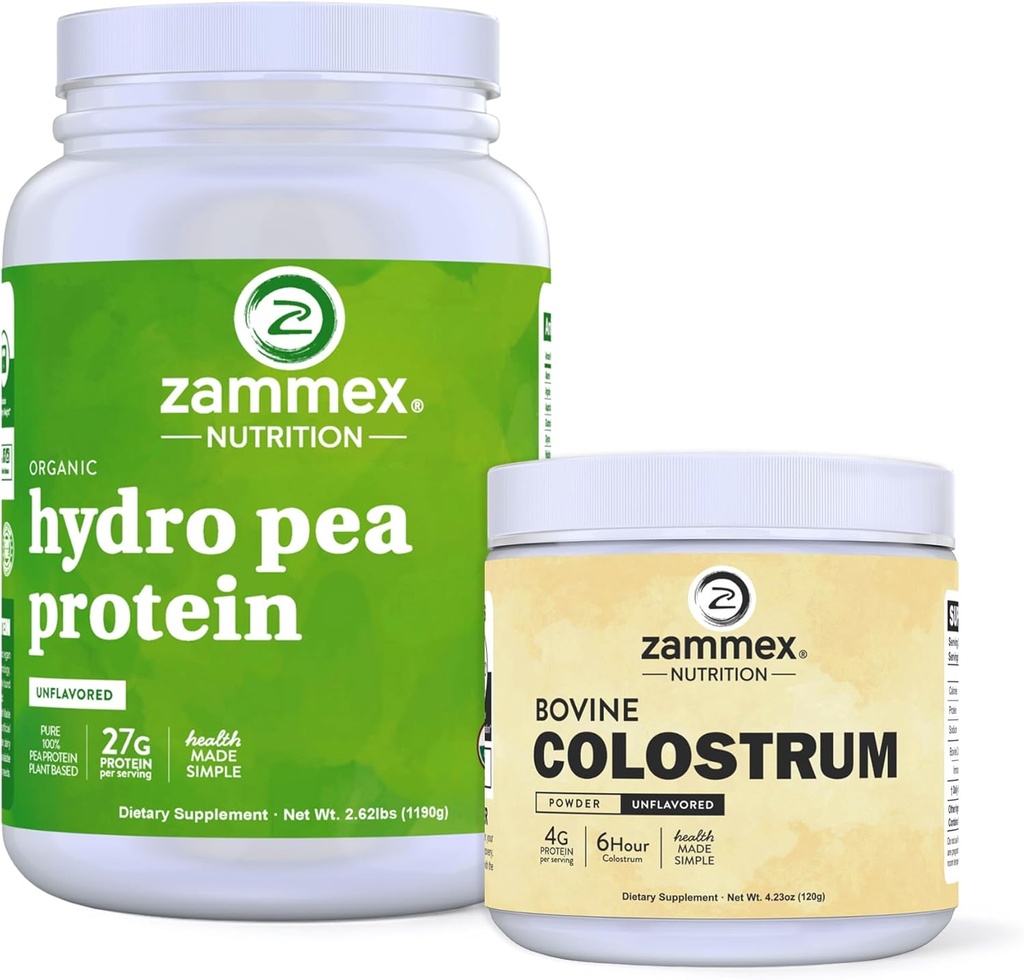 Zammex 땅콩 분말 + Bovine Colostrum 분말