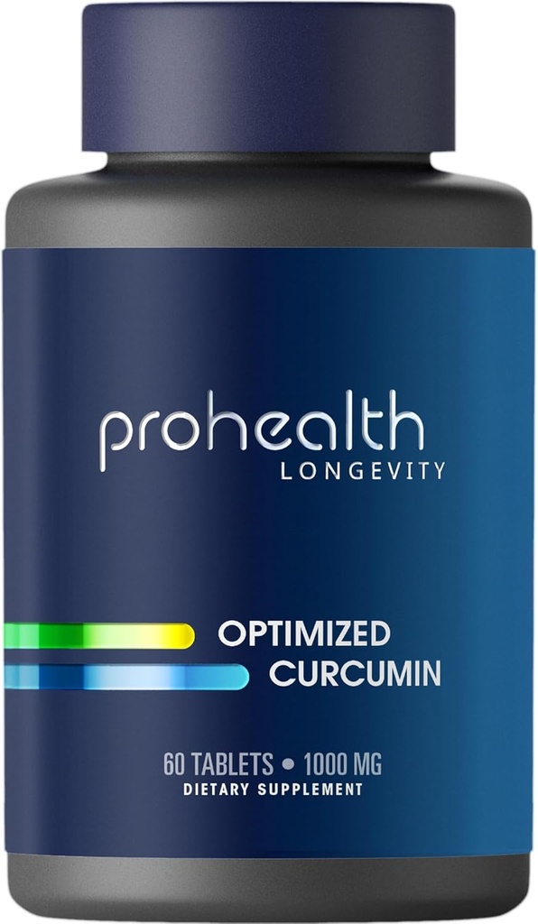 ProHealth Longevity 최적화 Curcumin Longvida® - 1000 mg, 60 정제
