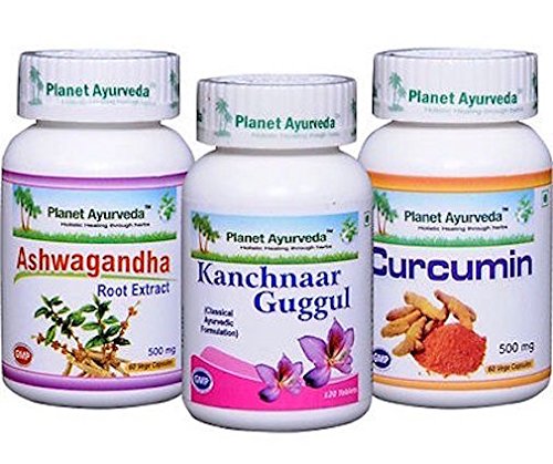 행성 Ayurveda Swollen 림프 노드 케어 팩 - Ayurvedic Remedy