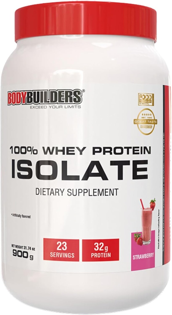 100 % Whey Protein Isolate Strawberry (1.98 파운드)