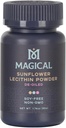 MAGICAL BUTTER 해바라기 레시틴 파우더 - Soy-Free, Non-GMO, Vegan & Kosher Butter & Oil Stabilizer for Baking & Cooking, 1.76 oz