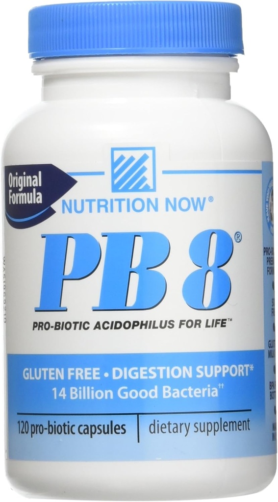 PB8 Acidophilus Probiotic, 120 카운트, (3의 평균 팩)
