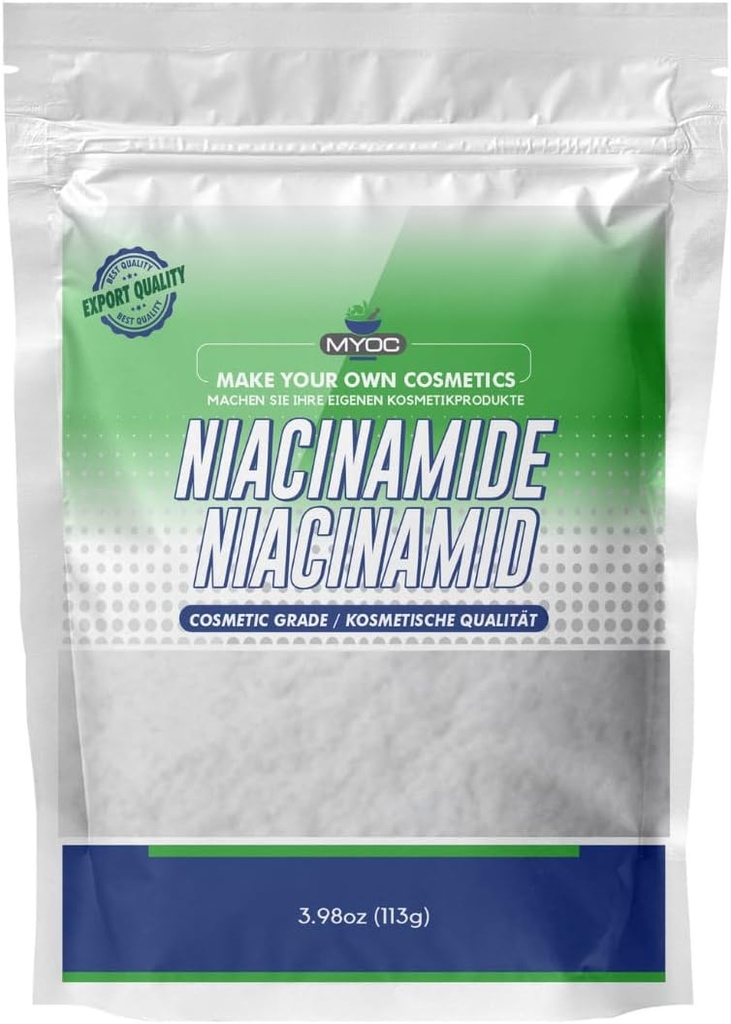 Niacinamide 분말 | 화장품 등급 | DIY 스킨케어 & 뷰티 포뮬레이션 - 113 g / 3.9 Oz
