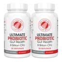 Silver Fern Ultimate Probiotic 2-Pack - 여성 및 남성을위한 Probiotics - 8 억 CFU Spore-Forming Gut Health Supplement - DNA Verified, Vegan Probiotic, 선반 안정, 높은 생존 가능성 - 120 캡슐