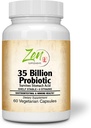 8 Strains 60-Vegcaps를 가진 35 억 Probiotic CFU - 강화된 방출 기술, 저항 Stomach 산, 안정되어 있는 선반 - 건강한 소화 & Intestinal 생태 Favorable Intestinal Flora를 위한 지원