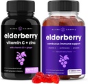 NutraChamps Elderberry 캡슐과 Gummies 번들